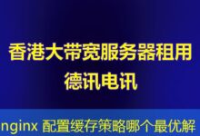 nginx 配置缓存策略哪个最优解-ddos