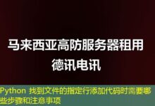 Python 找到文件的指定行添加代码时需要哪些步骤和注意事项-ddos
