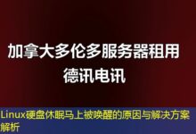 Linux硬盘休眠马上被唤醒的原因与解决方案解析-ddos
