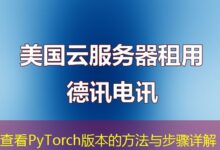 查看PyTorch版本的方法与步骤详解-ddos