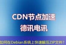 如何在Debian系统上快速解压ZIP文件？-ddos