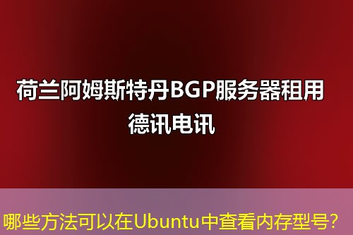 哪些方法可以在Ubuntu中查看内存型号？