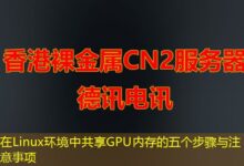 在Linux环境中共享GPU内存的五个步骤与注意事项-ddos