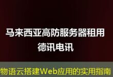 物语云搭建Web应用的实用指南-ddos
