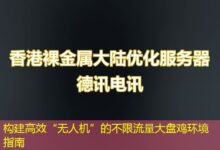 构建高效“无人机”的不限流量大盘鸡环境指南-ddos