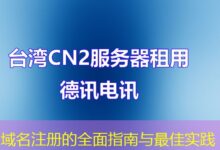域名注册的全面指南与最佳实践-ddos