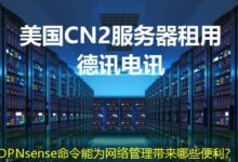 OPNsense命令能为网络管理带来哪些便利？-ddos