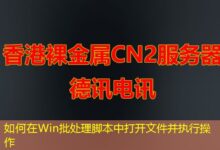 如何在Win批处理脚本中打开文件并执行操作-ddos