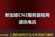 unzip 工具的使用方法与实用技巧解析-ddos