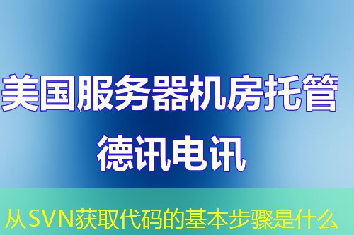 从SVN获取代码的基本步骤是什么