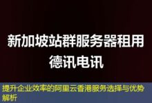 提升企业效率的阿里云香港服务选择与优势解析-ddos