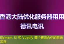 Element UI 和 Vuetify 哪个更适合你的前端项目-ddos