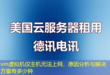 vm虚拟机仅主机无法上网，原因分析与解决方案有多少种-ddos