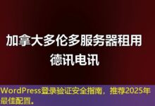 WordPress登录验证安全指南，推荐2025年最佳配置。-ddos