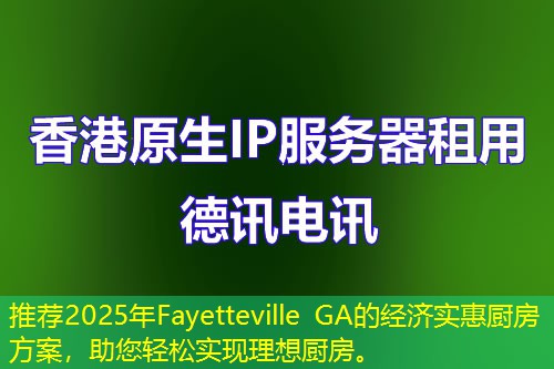 推荐2025年Fayetteville GA的经济实惠厨房方案，助您轻松实现理想厨房。