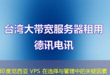 印度尼西亚 VPS 在选择与管理中的关键因素-ddos