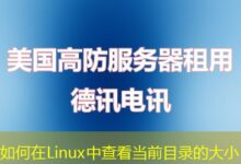 如何在Linux中查看当前目录的大小-ddos